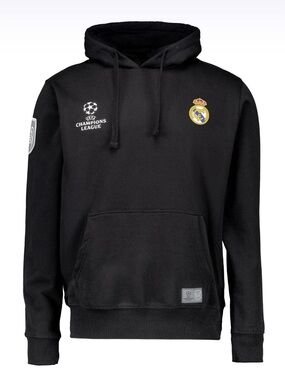 REAL MADRID - Black Hoodie | UEFA Champions League 15